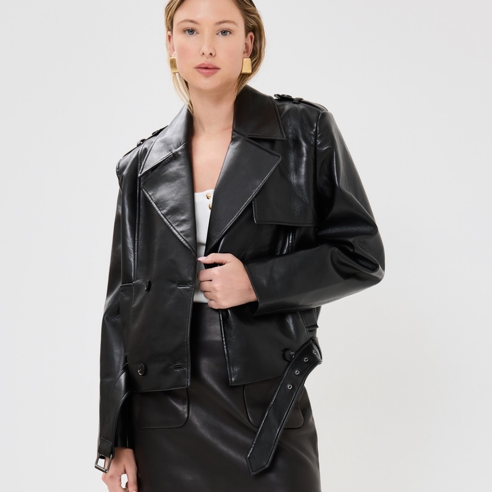 Anine Bing Black Leather Jacket